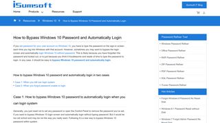 
                            12. How to Bypass Windows 10 Password and Automatically ...