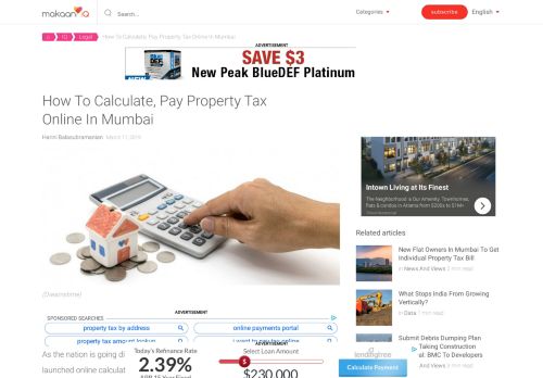 
                            5. How To Calculate, Pay Property Tax Online In Mumbai - Makaan.com