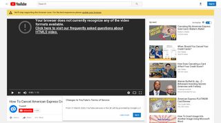 
                            7. How To Cancel American Express CreditSecure - YouTube