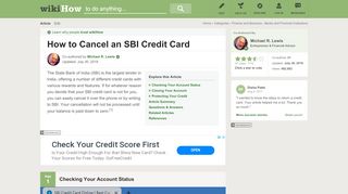 
                            11. How to Cancel an SBI Credit Card: 15 Steps - wikiHow