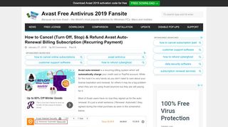 
                            6. How to Cancel (Disable) & Refund Avast Auto-Renewal - ...