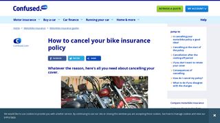 
                            6. How to cancel your bike insurance policy - Confused.com