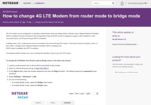 
                            8. How to change 4G LTE Modem from router mode to bridge mode ...