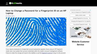 
                            11. How to Change a Password for a Fingerprint ID on an HP ...