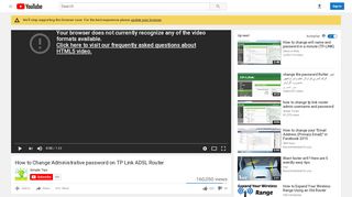 
                            5. How to Change Administrative password on TP Link ADSL Router ...