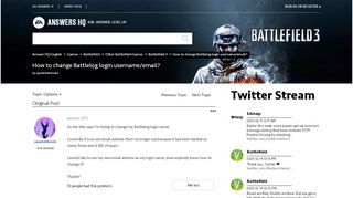 
                            10. How to change Battlelog login username/email? - EA Answers HQ