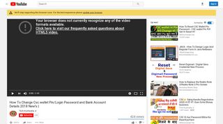 
                            13. How To Change Csc wallet Pin/Login Password and Bank Account ...