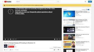 
                            7. How To Change Display DPI Scaling In Windows 10 - YouTube