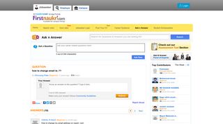 
                            4. how to change email id - Firstnaukri.com