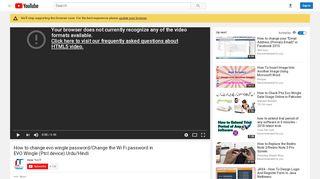 
                            5. How to change evo wingle password/Change the Wi Fi password in ...