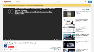 
                            7. How to Change Globe Internet Router Wifi Password - YouTube