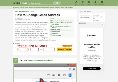 
                            10. How to Change Gmail Address (with Pictures) - wikiHow