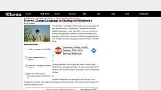 
                            9. How to Change Language in Startup on Windows 7 | Chron.com