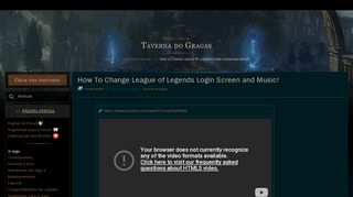 
                            6. How To Change League of Legends Login Screen and Music! - Boards