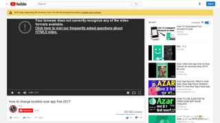 
                            10. how to change location azar app free 2017 - YouTube