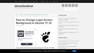 
                            3. How to Change Login Screen Background in Ubuntu 17.10 ...