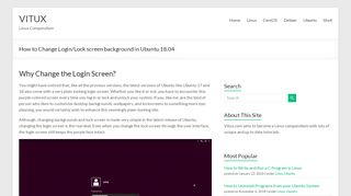 
                            5. How to Change Login/Lock screen background in Ubuntu 18.04