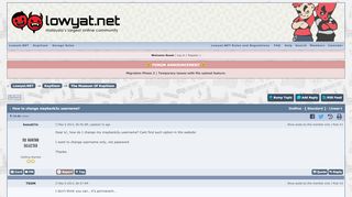 
                            11. How to change maybank2u username? - Lowyat Forum - Lowyat.NET