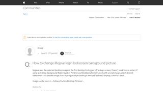 
                            8. How to change Mojave login lockscreen bac… - Apple Community ...