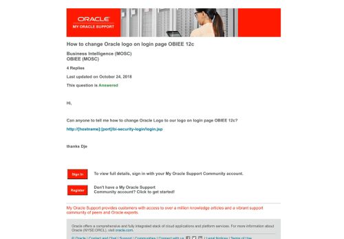 
                            3. How to change Oracle logo on login page OBIEE 12c