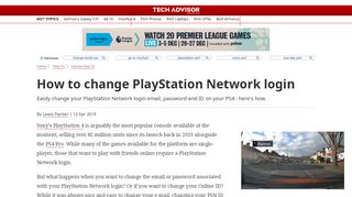 
                            7. How to Change PlayStation Network Login: Change Username, Email ...
