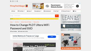 
                            2. How to Change PLDT Ultera WiFi Password and SSID | PinoyTechSaga