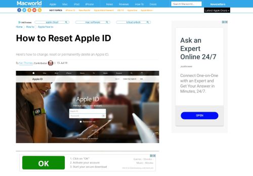 
                            9. How to change, reset or delete an Apple ID - Macworld UK