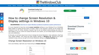 
                            10. How to change Screen Resolution & Display settings in Windows 10