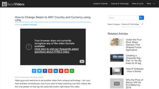
                            4. How to Change Steam to ANY Country and Currency ... - Read Videos