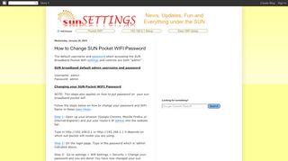 
                            11. How to Change SUN Pocket WIFI Password - SUN Postpaid, Prepaid ...