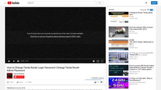 
                            5. How to Change Tenda Router Login Password | Change ... - YouTube