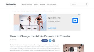 
                            9. How to Change the Admin Password in Tomato | Techwalla.com