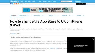 
                            7. How to change the App Store to UK on iPhone & iPad: Get correct ...