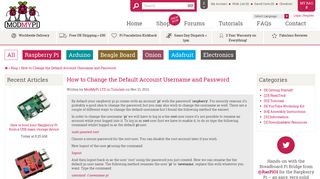 
                            9. How to Change the Default Account Username and Password