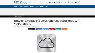 
                            9. How-to: Change the email address associated with your Apple ID ...