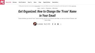 
                            5. How to Change the 'From' Name in Your Email - PCMag.com