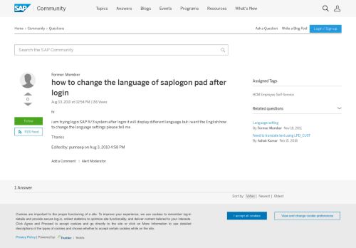 
                            1. how to change the language of saplogon pad after login - archive SAP