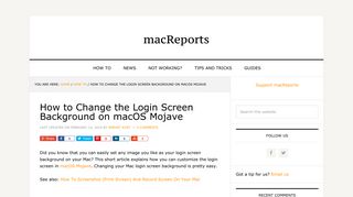 
                            3. How to Change the Login Screen Background on macOS Mojave ...