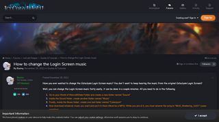
                            11. How to change the Login Screen music - Guides & Tutorials ...