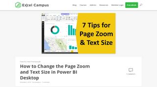
                            12. How to Change the Page Zoom and Text Size in Power BI Desktop