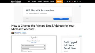 
                            6. How to Change the Primary Email Address for Your Microsoft Account