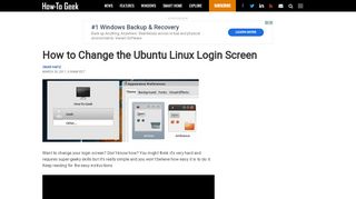 
                            12. How to Change the Ubuntu Linux Login Screen - How-To Geek