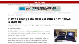 
                            9. How to change the user account on Windows 8 start up | Multiple log ...