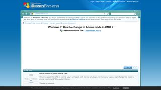
                            5. How to change to Admin mode in CMD ? Solved - Windows 7 Help Forums