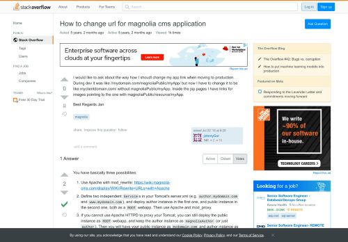 
                            12. How to change url for magnolia cms application - Stack Overflow