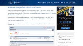 
                            13. How to Change User Password in SMF? - Interserver Tips