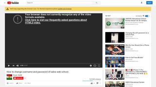 
                            6. How to change username and password of sabis web school ...