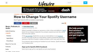 
                            9. How To Change Username On Spotify - Lifewire