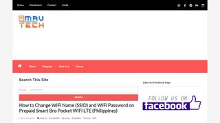 
                            6. How to Change WiFi Name (SSID) and WiFi Password on Prepaid ...