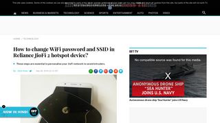 
                            9. How to change WiFi password and SSID in Reliance JioFi 2 hotspot ...